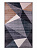 Коврик придверный 50x80см LUCKY Треугольники серый/коричневый полиэстер 000000000001211915