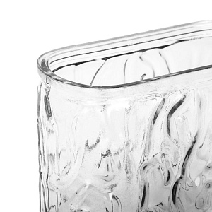 Ваза 18,5см Ice серый стекло 000000000001224016