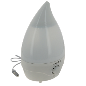 Увлажнитель воздуха 2л LuazON HOME LHU-04 ультразвуковой 18Вт белый пластик 2919724 000000000001205753