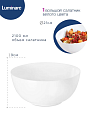 DIWALI BLANC Набор столовой посуды 19 предметов LUMINARC стекло Q9315/V5781 000000000001213836