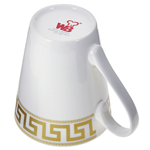 Набор кружек Wellberg, фарфор, 4 предмета 000000000001172365