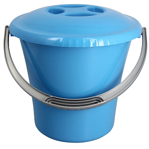 Ведро Либерти 10л с крышкой гол С604КГОЛ 000000000001118927