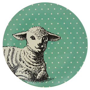 Тарелка, 25 см, бамбук 000000000001170189