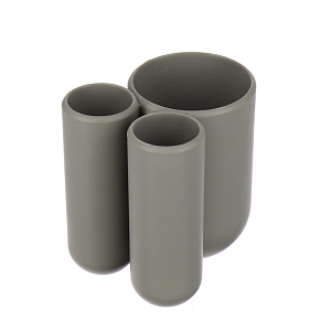 Подставка для зубных щеток Touch Umbra, серый 000000000001125968