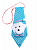 Новогоднее украшение Синий галстук на шею из нетканого материала (полиэфирные волокна) / 20x8,5x1см арт.78614 000000000001191302