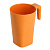 Чашка с ручкой 8,5х12,5см MOULIN VILLA оранжевая TSF-18-O 000000000001086456