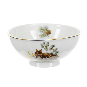 Пиала Охота Porcelaine Czech Gold Hand s.r.o., 14 см 000000000001136120