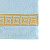 Полотенце махровое Meandro Cleanelly, голубой, 70х130 см, пл.460 000000000001126120