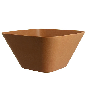 Миска квадратная 14,5х14,5х7,5см MOULIN VILLA коричневая TSF-02-BR 000000000001120858