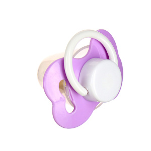 Соска-Пустышка Цветочек Lubby, от 0 месяцев, латекс 000000000001135439