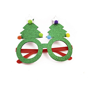 Очки Елка зеленая 14,5х3х13см 78211 000000000001179787