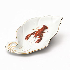Икорница 18,5х10,3х2,1см GUTERWAHL Party Time Рак речной фарфор 000000000001197797