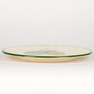 Тарелка десертная 19см CERA TALE Авокадо керамика глазурованная 000000000001210413