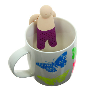 Фильтр для чая Человечек Fissman, 7?3 см, силикон 000000000001110485