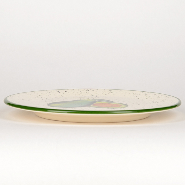 Тарелка десертная 19см CERA TALE Авокадо керамика глазурованная 000000000001210413