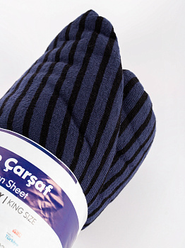 Простынь на резинке 180х200см хлопок-70%/полиэстер-30% 000000000001214806