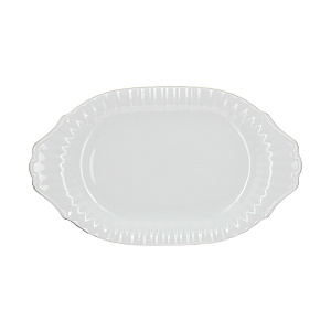 Овальное блюдо Платиновая отводка Porcelaine Czech Gold Hands, 28 см 000000000001136284
