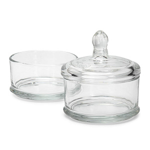 Конфетница 2 яруса 11,5х11,5х19,5см стекло 000000000001223660