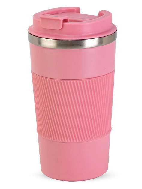 Термокружка 510мл в ассортименте пластик/нержавеющая сталь 000000000001229286