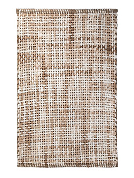 Коврик для ванной 50х80см LUCKY Wicker противоскользящий бежевый хлопок/полиэстер 000000000001225653