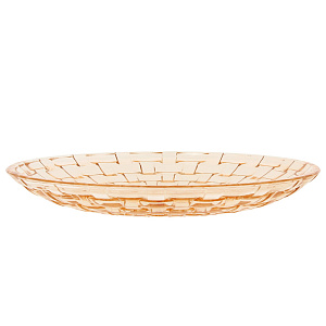 Блюдо Orange МФК, 25 см, стекло 000000000001161878