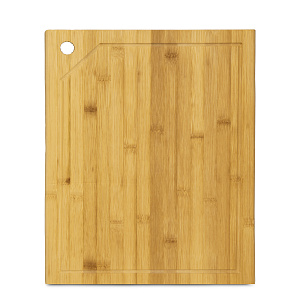 Доска разделочная 26х36х1,8см ±1см LUCKY со стоком для жидкости бамбук 000000000001221165