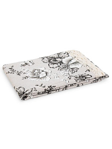 Скатерть 140х200см LUCKY Серые Маки полиэстер/хлопок 000000000001228306