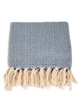 Плед 125х150см LUCKY COLOR STRIPE в ассортименте хлопок 000000000001227629