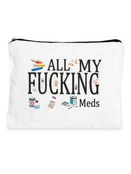 Косметичка 17,5х23см в ассортименте полиэстер 000000000001229400