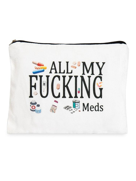 Косметичка 17,5х23см в ассортименте полиэстер 000000000001229400