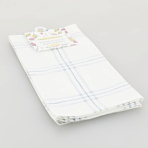 Полотенце кухонное 40х60см ВОТЕКС Флай голубой хлопок 000000000001208497