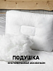 Подушка анатомическая 65х45х16см FAMILYTEX с медальоном, гипоаллергенная, наполнитель - полиэстер, верх - хлопок50%/полиэстер50%