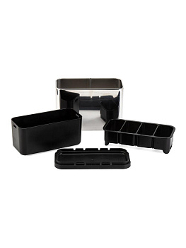 Подставка для столовых приборов 18х9х13см пластик 000000000001228330