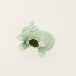 Фигура декоративная "Слон" светлозеленый 6х3х6,5см R011159 000000000001200314