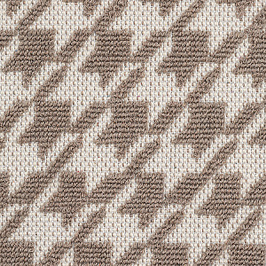 Коврик универсальный 60x100см DE'NASTIA гусиная лапка бежевый хлопок 100% 000000000001219477