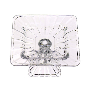 Квадратное блюдо на ножке Стип Кат Soga, 16 см 000000000001127616