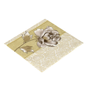 Бумажные салфетки 3-х слойные Белла Pap Star, 33?33 см, 20 шт. 000000000001142460