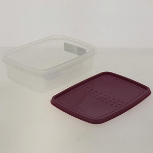 Контейнер для пищевых продуктов PATTERN FLEX прямоуг.1,3л пурпур PT1132/К-PURPUR 000000000001186670