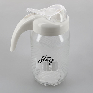 Банка для масла 1л RENGA с крышкой декор стекло 000000000001203264