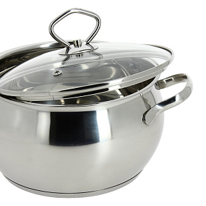 Кастрюля со стеклянной крышкой Costo Regent, 3.8л, 20?12 см 000000000001070325