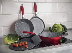 Сковорода 24см MOULIN VILLA AURORA антипригарное покрытие индукция алюминий 000000000001183245