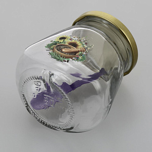 Банка для хранения 260 мл с металлической крышкой, стекло, артикул 626-141 000000000001202866