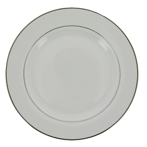 TUDOR Тарелка обеденная 26,5см с платиновым кантом,TUM10500P 000000000001193743