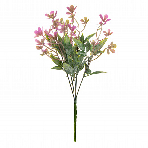 Цветок искусственный Лютик 29,5см розовый 000000000001218448