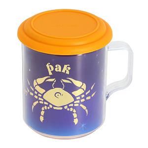 Термокружка 400мл MARTIKA Знаки зодиака с крышкой пластик VB543K 000000000001056680