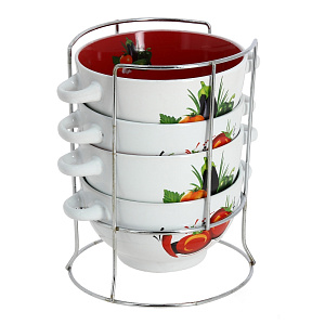 Набор бульонниц Wellberg, 5 предметов 000000000001158073