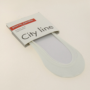 Подследники жен Pierre Cardin LSW 1918 белый. Мелкая перфорация. Силиконовая фиксация по краю(состав:95%х/б, 5%эластан) 000000000001198250