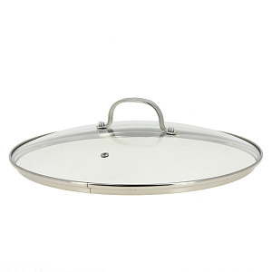 Сковорода Вок 30см TALLER Итан стеклянная крышка алюминий 000000000001166572