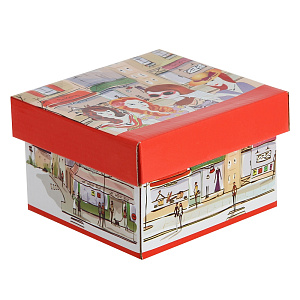 Кружка КОРАЛЛ, фарфор, 340 мл. 4 вида,  XJG01_0080 000000000001094535