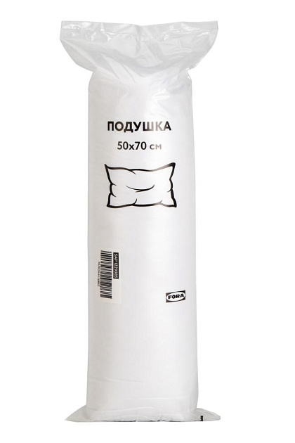 Подушка 50x70см FORA белый полиэстер 000000000001229085